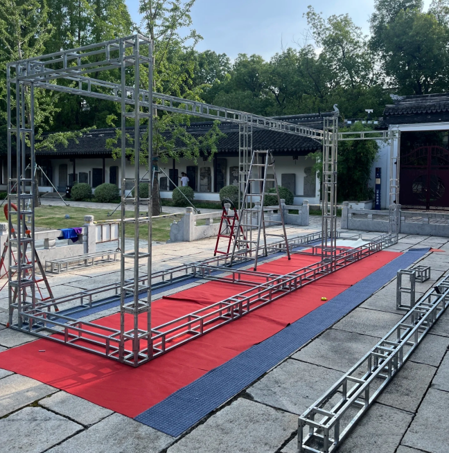 江西南昌搭建桁架舞台：7月样版-10